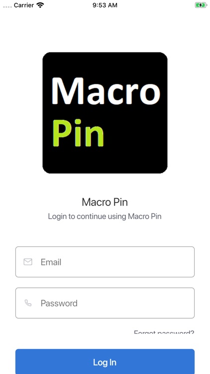 Macro Pin