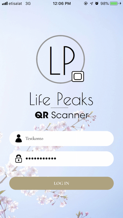 Life Peaks QR Scanner screenshot 2