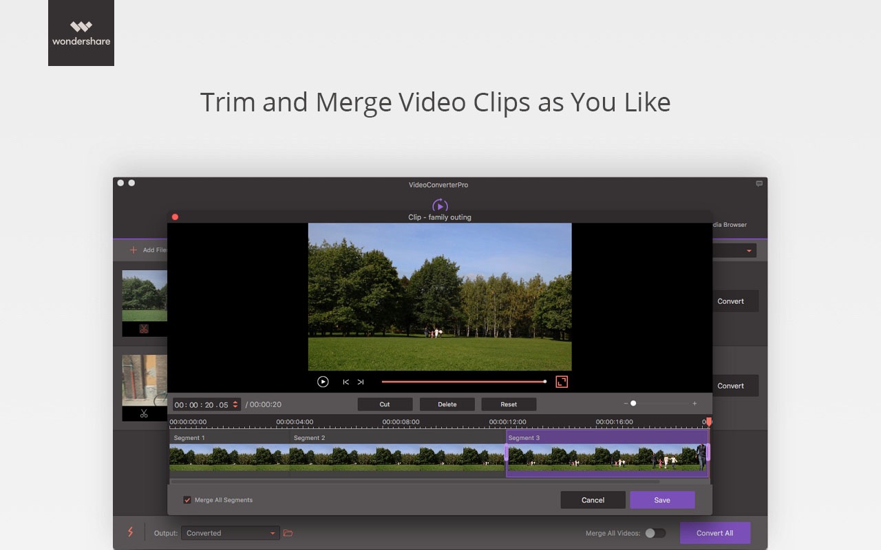 Screenshot do app VideoConverterPro