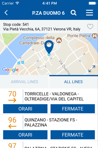 Info Bus Verona screenshot 3