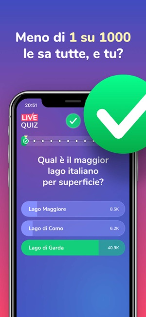 Live Quiz - Vinci Premi Veri(圖3)-速報App