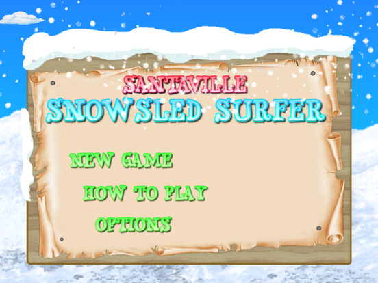 Screenshot #4 pour Santaville Snowsled Surfer