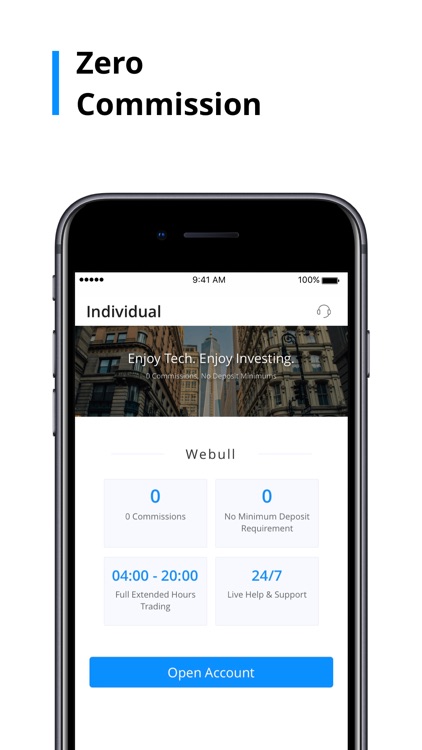 Webull: Stocks, Options & ETFs screenshot-0