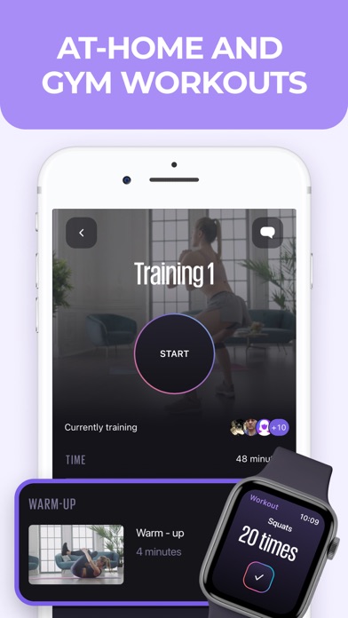 Screenshot #2 pour WELPS: Workout & Diet planner
