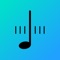 One Click Tuner is a no-nonsense chromatic tuner that provides you with a unique visualization of your pitch distribution