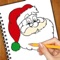 App that teaches you how to draw Christmas Pictures step by step in easiest way