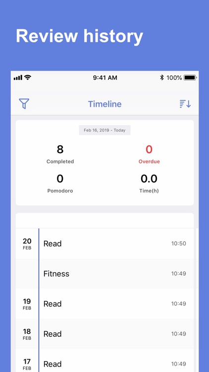 Today - Todo&Promo App