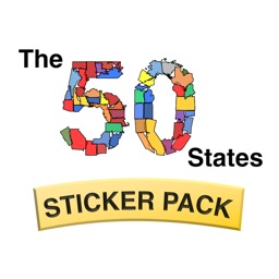 The 50 States Sticker Pack