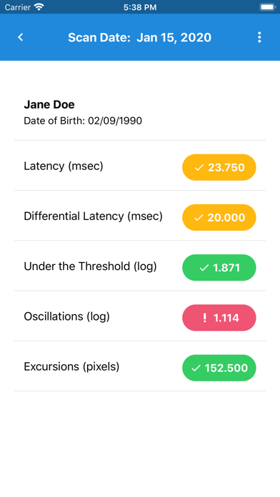 EyeStat screenshot 3