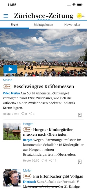 Zürichsee-Zeitung Mobile