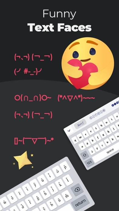 Happy Fonts, Aα, Font Keyboard screenshot 4