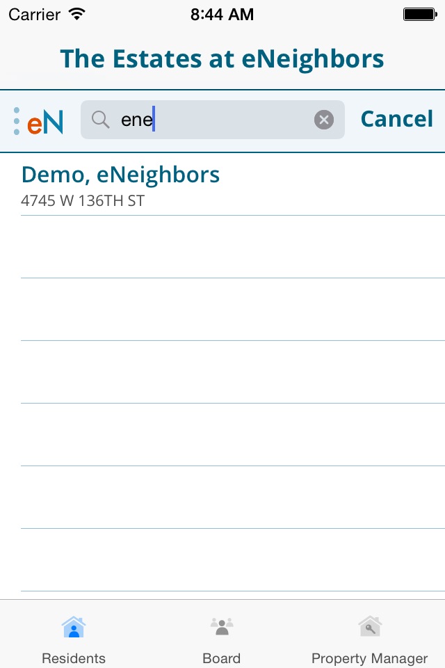 eNeighbors screenshot 2