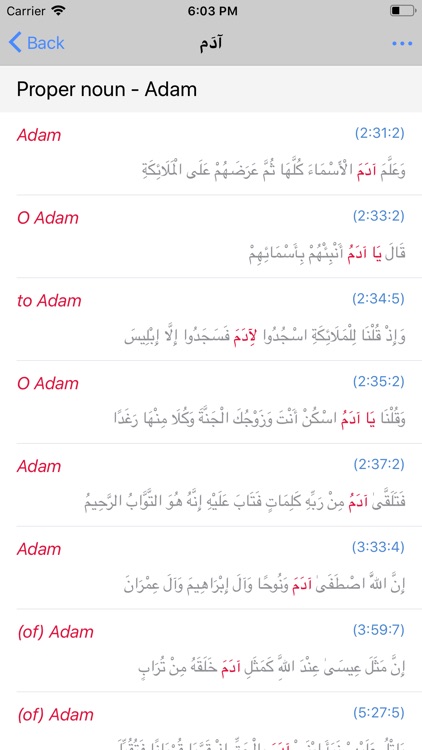Quran English Dictionary