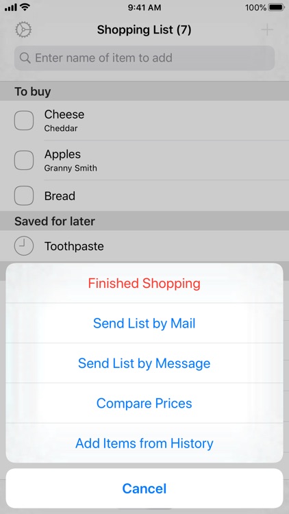 Easy Shopping List screenshot-4