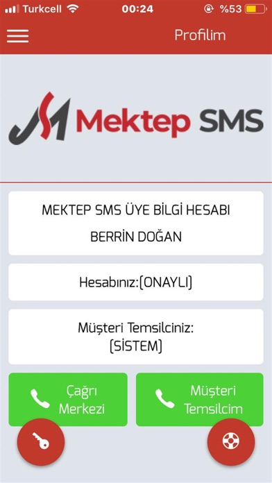 Mektep SMS screenshot 3
