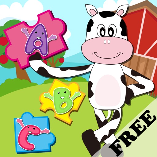 Farm Animal Puzzles - Educational Preschool Learning Games for Kids & Toddlers Free Icon