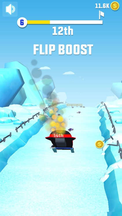 Flippy Snow Rider Race