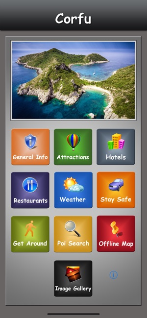 Corfu Island Offline Map Guide(圖1)-速報App