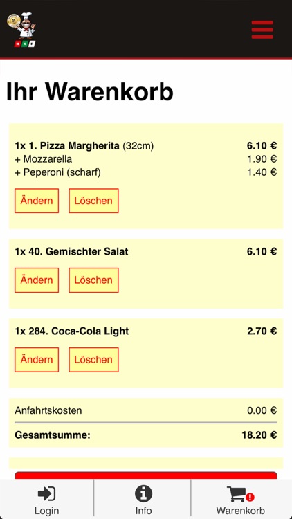 RSF Pizzaservice screenshot-3