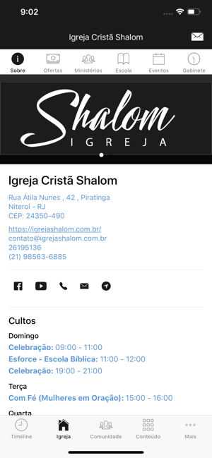 Igreja Cristã Shalom(圖2)-速報App