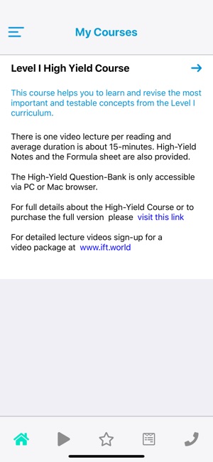 IFT High-Yield App CFA® Exams(圖8)-速報App