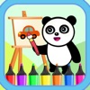 Panda Vehicle Coloring ABC