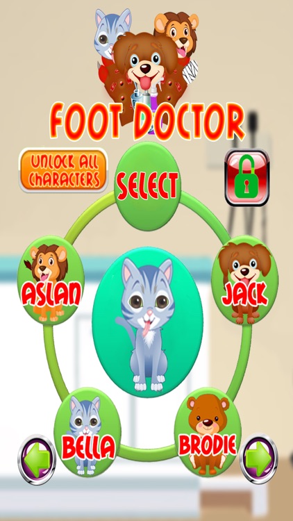 Baby Pet Foot Doctor Girl Game