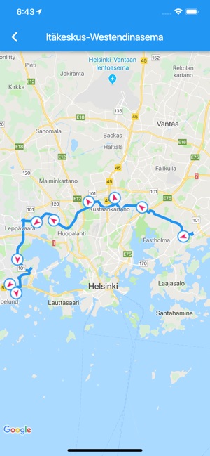 Helsinki Bus Tracker-HSL live(圖3)-速報App