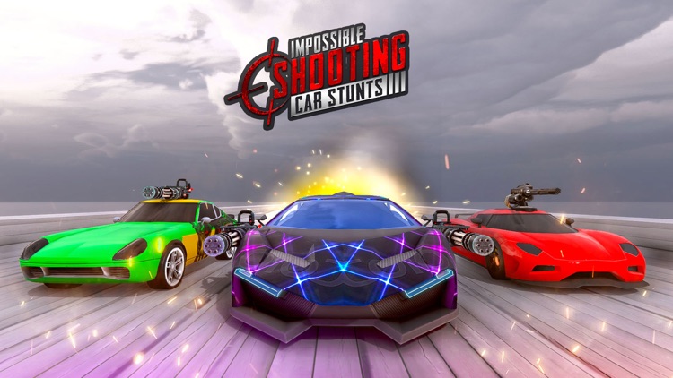 Crazy Shooting Car Stunts Sim screenshot-5