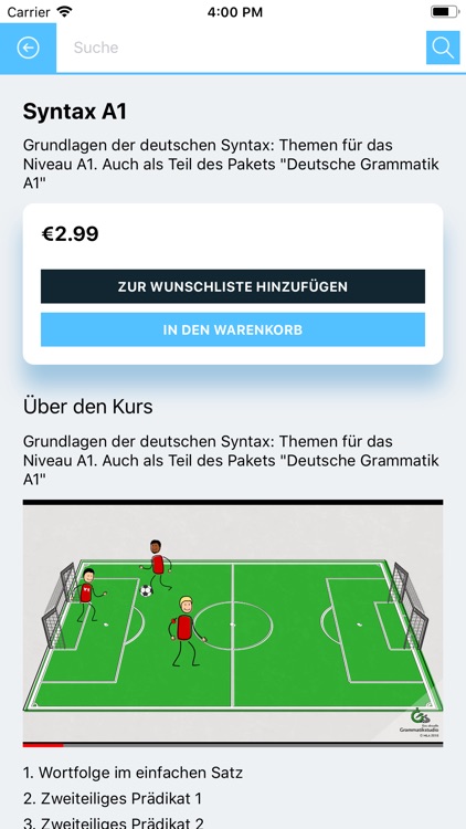 Granima – das Grammatikstudi screenshot-3