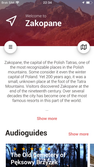 How to cancel & delete Audioguides to Zakopane from iphone & ipad 1