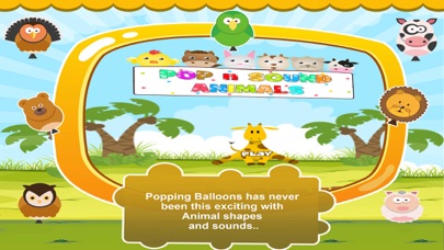 Balloons Animal Sounds Games screenshot 2
