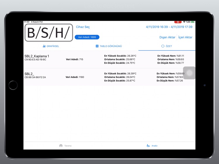 BSH Logger screenshot-7