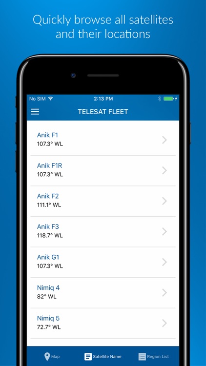 Telesat Mobile App