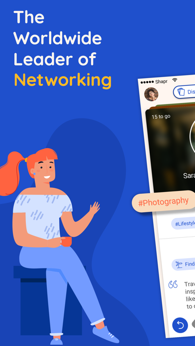 Shapr | Data-Driven Networking screenshot