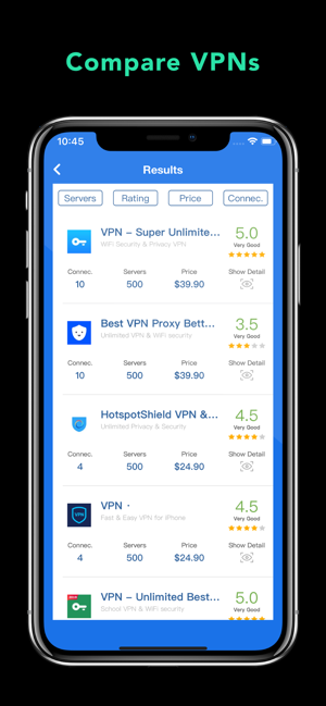 SkyEye VPN - Compare VPN(圖2)-速報App