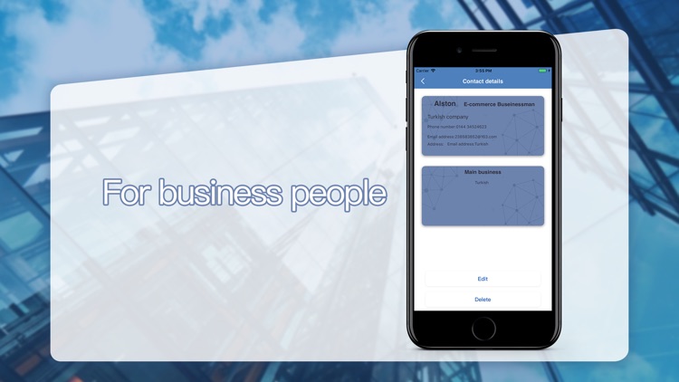 Contact-Business card box