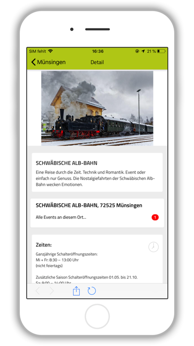 Münsingen App screenshot 3