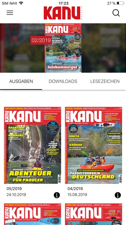 Kanu Magazin