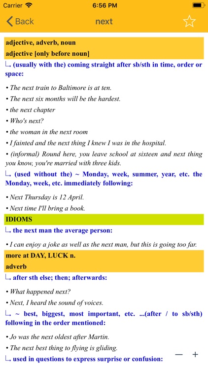 Advanced English Dictionary #1