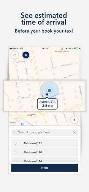 copenhagen taxi app
