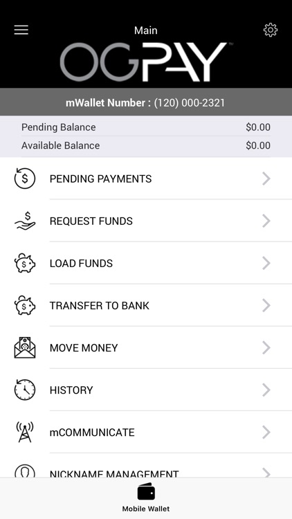 OGPay Wallet