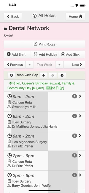 Rotaville Work Rota App(圖5)-速報App