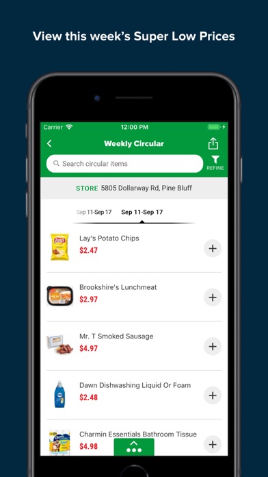 Super 1 Foods App screenshot 2
