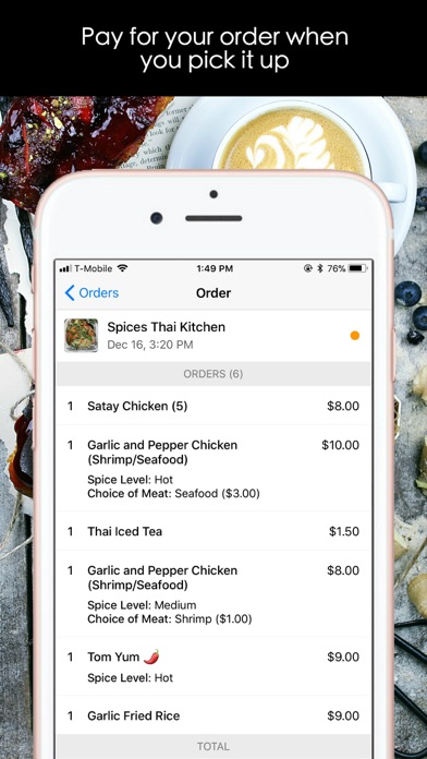 How to cancel & delete Ness - Food Takeout & Delivery from iphone & ipad 3