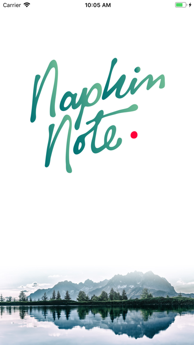 How to cancel & delete Napkin Note - email yourself from iphone & ipad 1