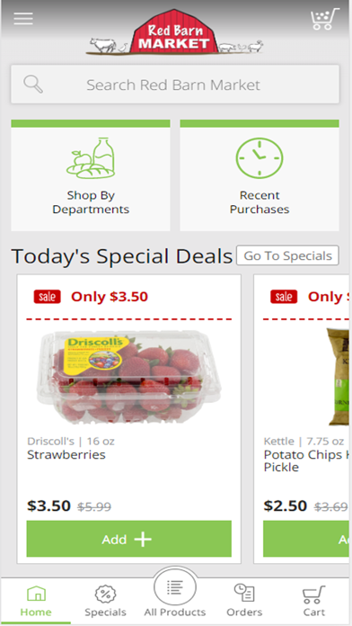 Screenshot #1 pour Red Barn Market - Groceries