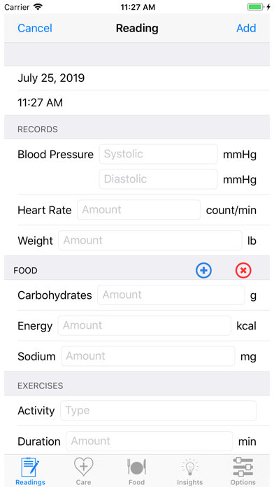 HealthGear - Blood Pressure screenshot 3