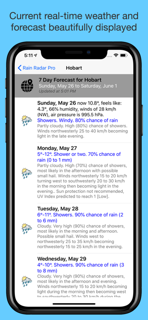 Rain Radar Lite - Aus Weather(圖3)-速報App