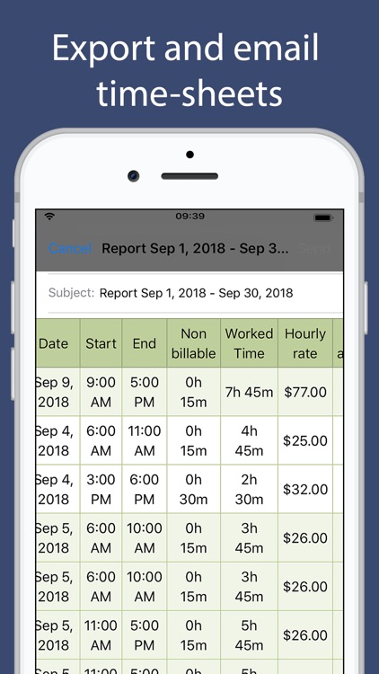 SalaryBook - Time Sheet